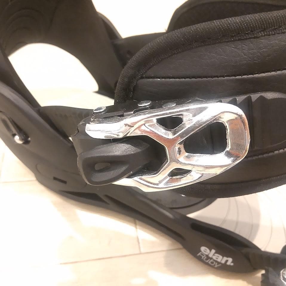 エラン elan ルビー RUBY バイン レディース 黒 S 22-23