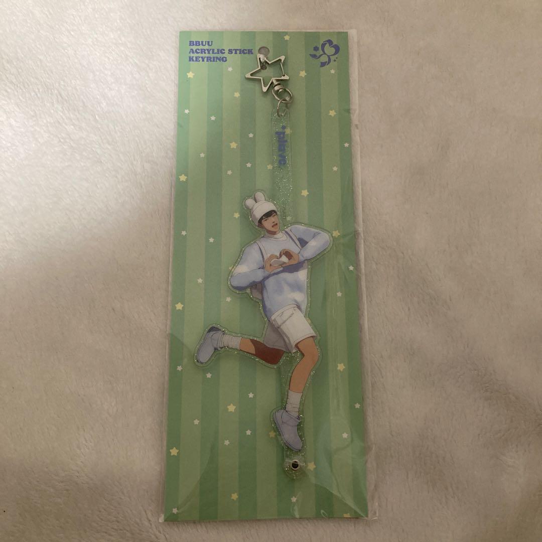 PLAVE PLBBUUハミン アクリルスティックキーリング - メルカリ