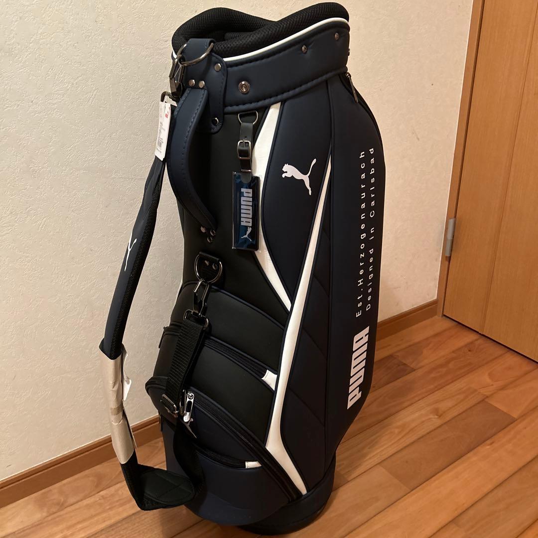 【未使用品】ＰＵＭＡ プーマ ゴルフ キャディバッグ【ネイビー】