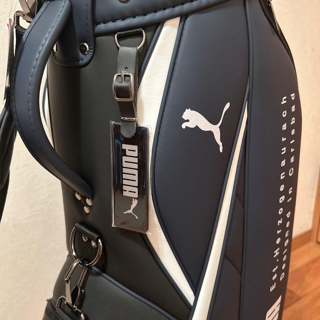 【未使用品】ＰＵＭＡ プーマ ゴルフ キャディバッグ【ネイビー】