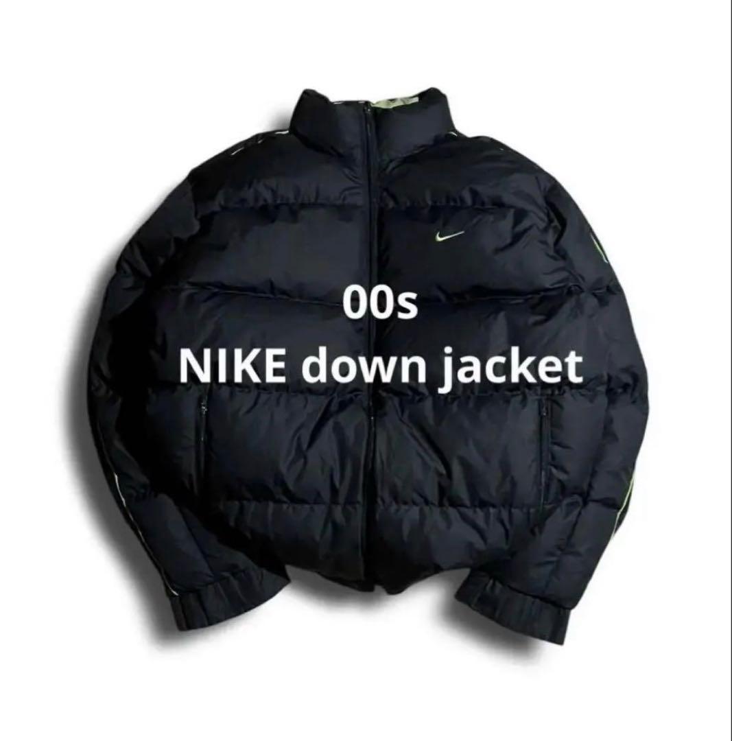 00s NIKE down jacket vintage リバーシブル短丈 - メルカリ
