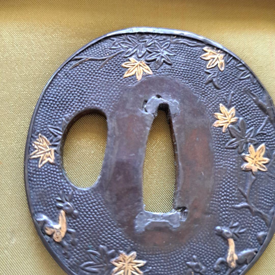 鍔　刀の鍔　骨董品