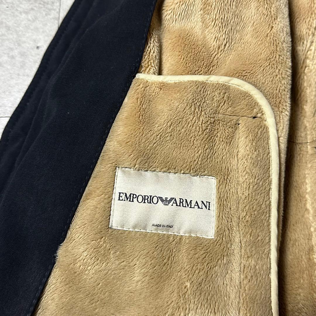 EMPORIO ARMANI ロングコート 内ボア