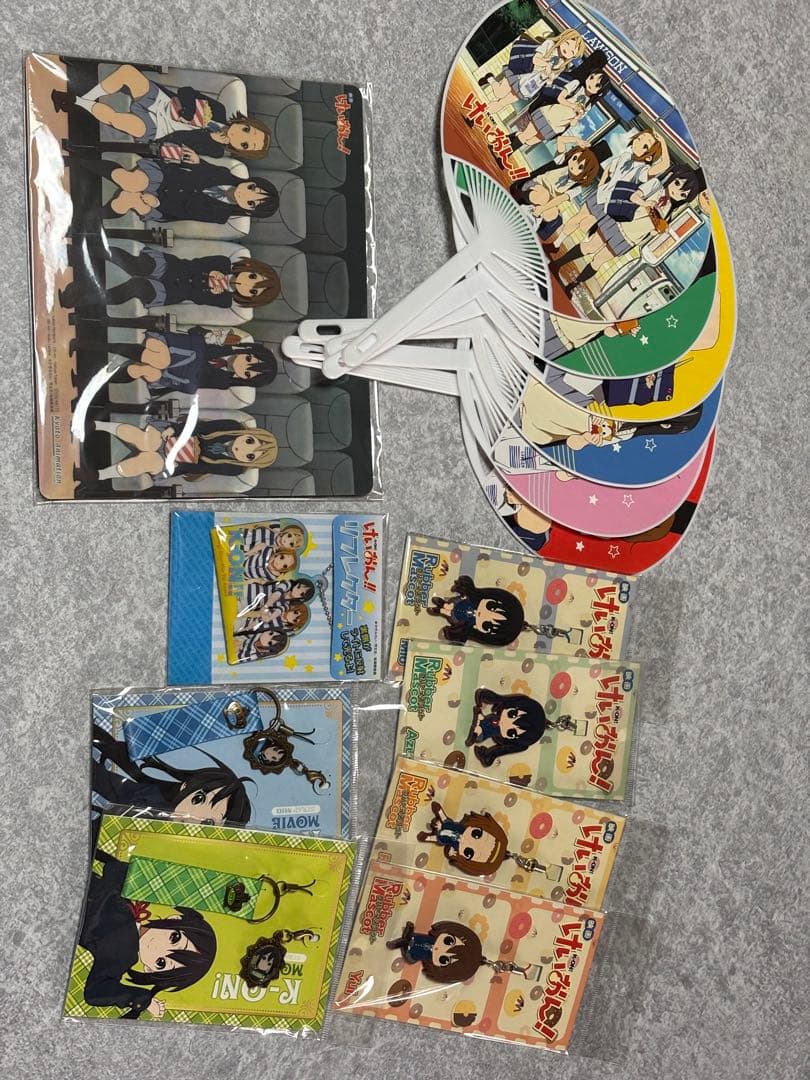 けいおん！クリアファイル、クリアポスターなどまとめ