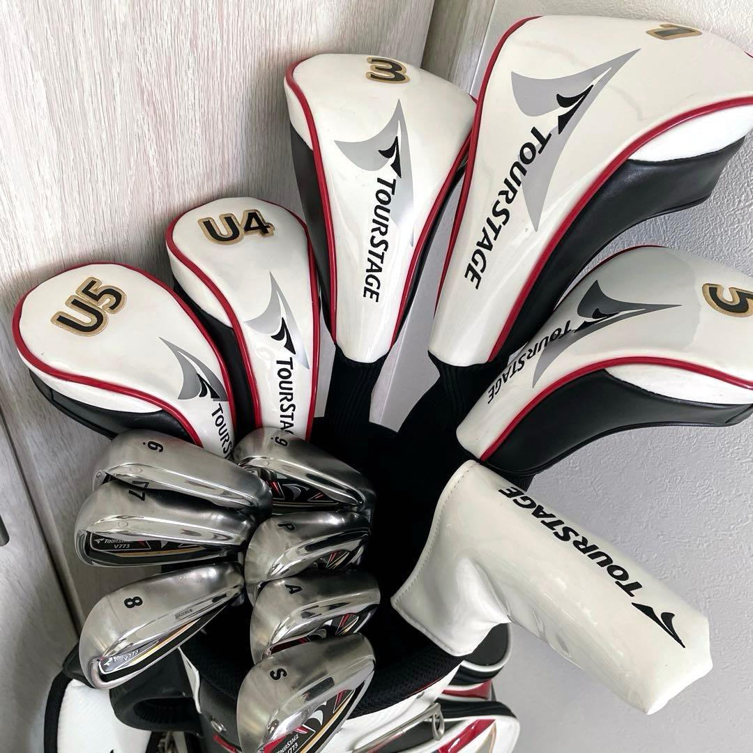 超美品　完売　ツアーステージ　ゴルフクラブ　本格フルセット　V773 優しい