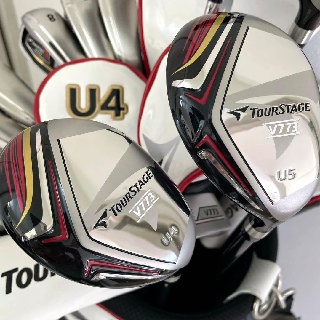 超美品　完売　ツアーステージ　ゴルフクラブ　本格フルセット　V773 優しい