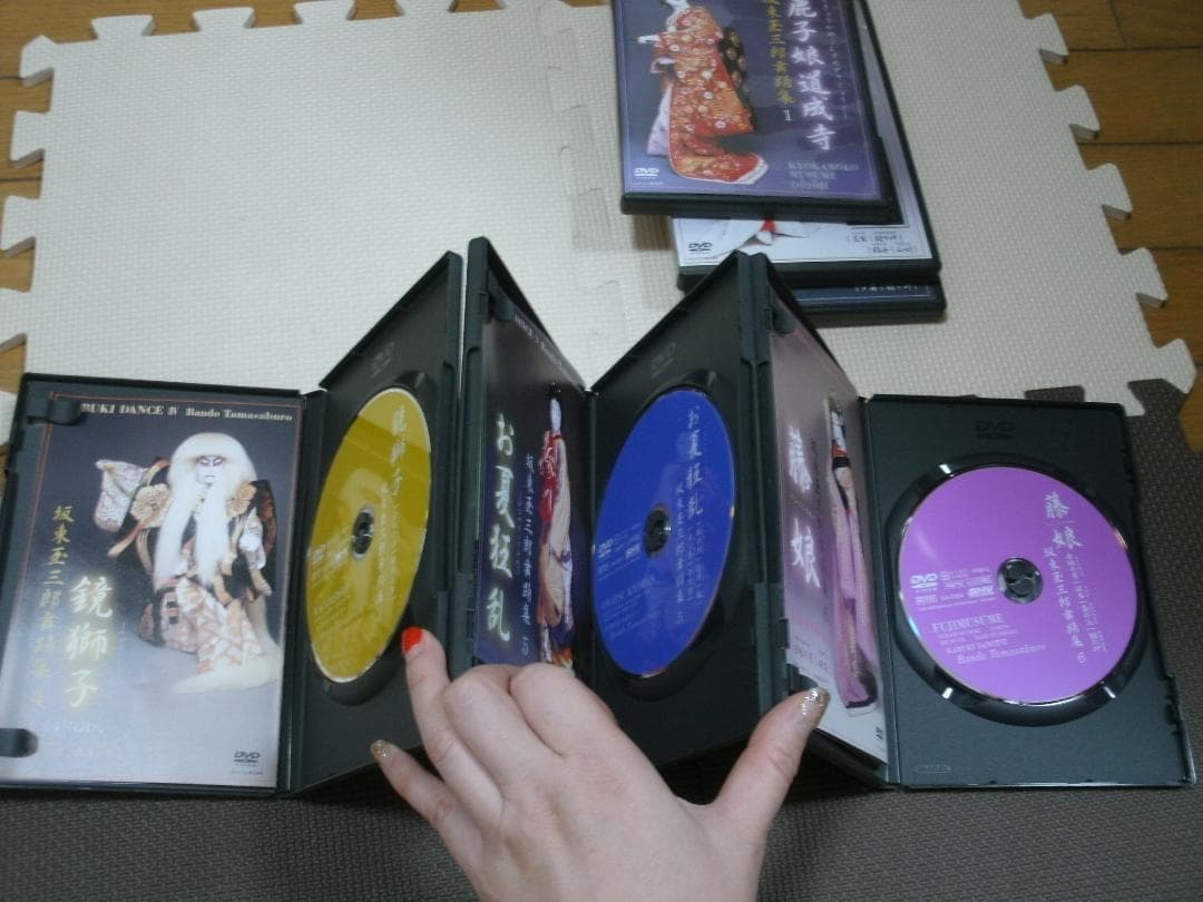 DVD　坂東玉三郎舞踊集　歌舞伎 1-6巻セット　BOXなし　中古