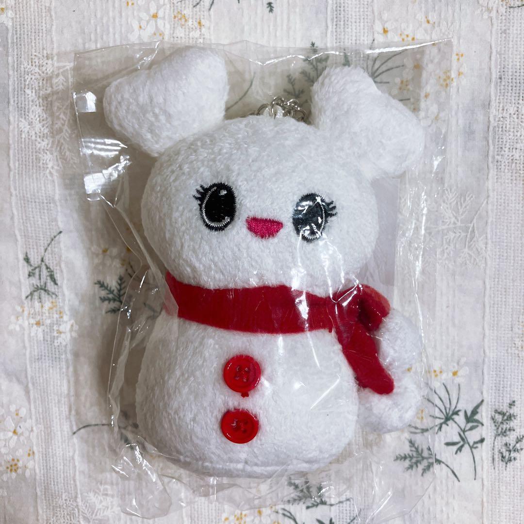 未開封 TWICE ラブリー ぬいぐるみ バッグチャーム 雪だるま タワレコ