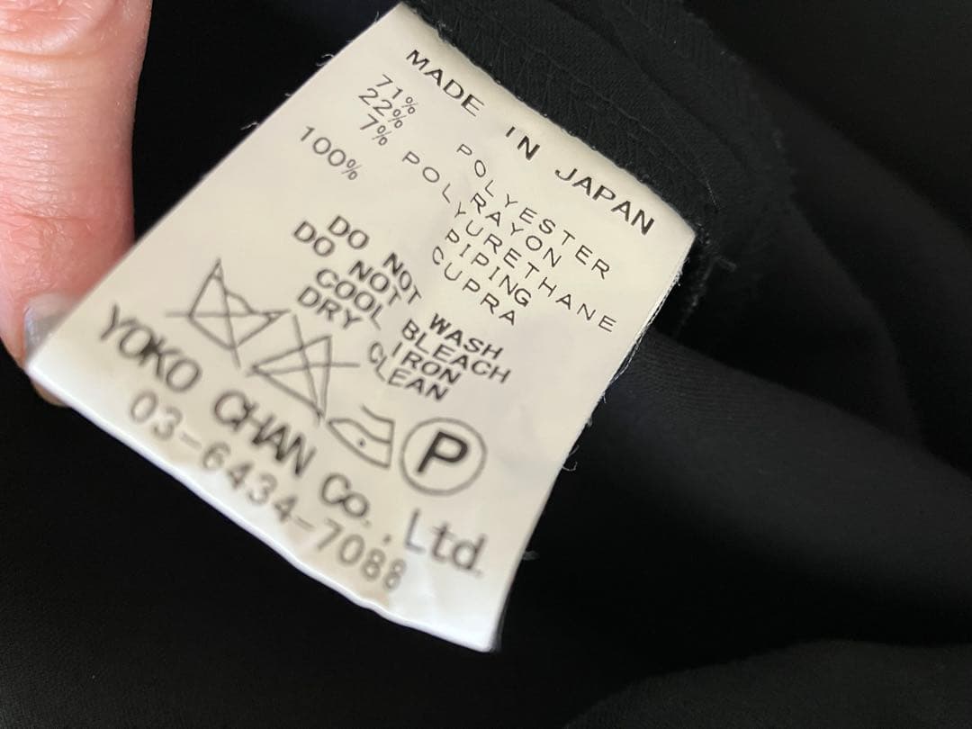 ヨーコチャン yoko chan ワンピ　ブラック