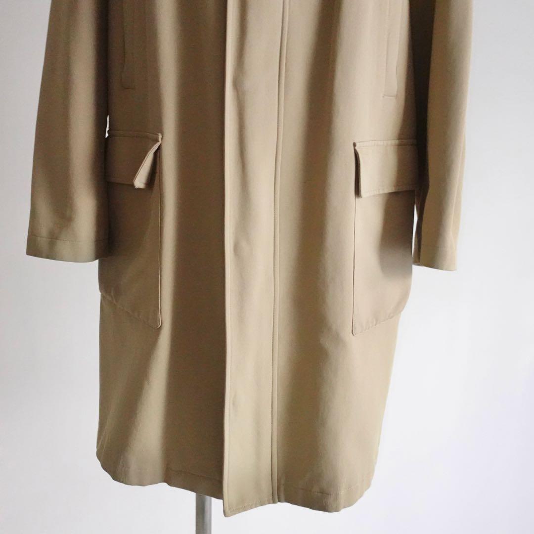 1990s allegri コットンナイロン スタンドカラーコート イタリア製