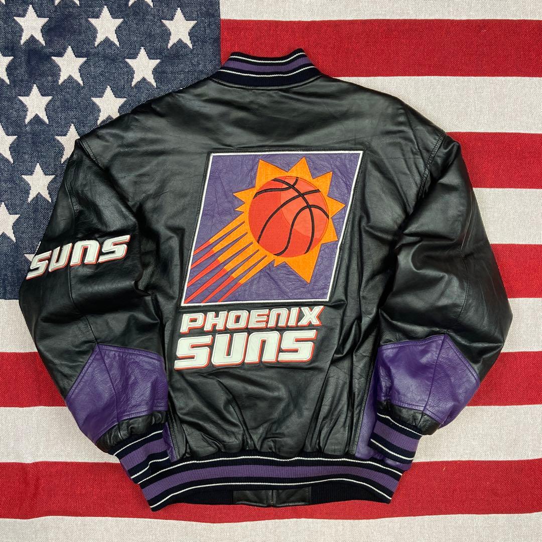 超希少・極美品】90s 刺繍 NBA フェニックスサンズ SUNS スタジャン