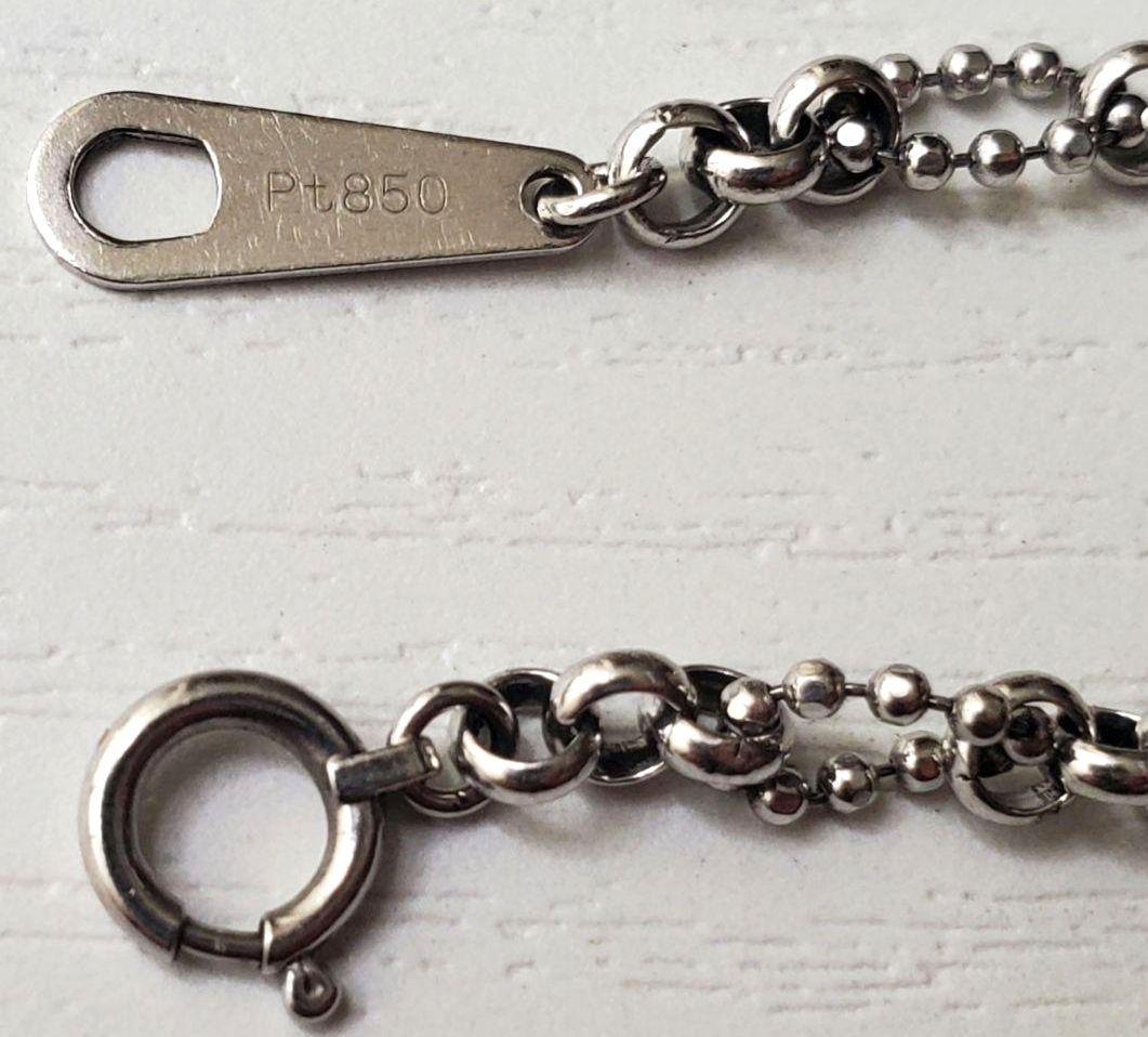 ナ*ン様 Pt850 ブレスレット 約18㎝　5g