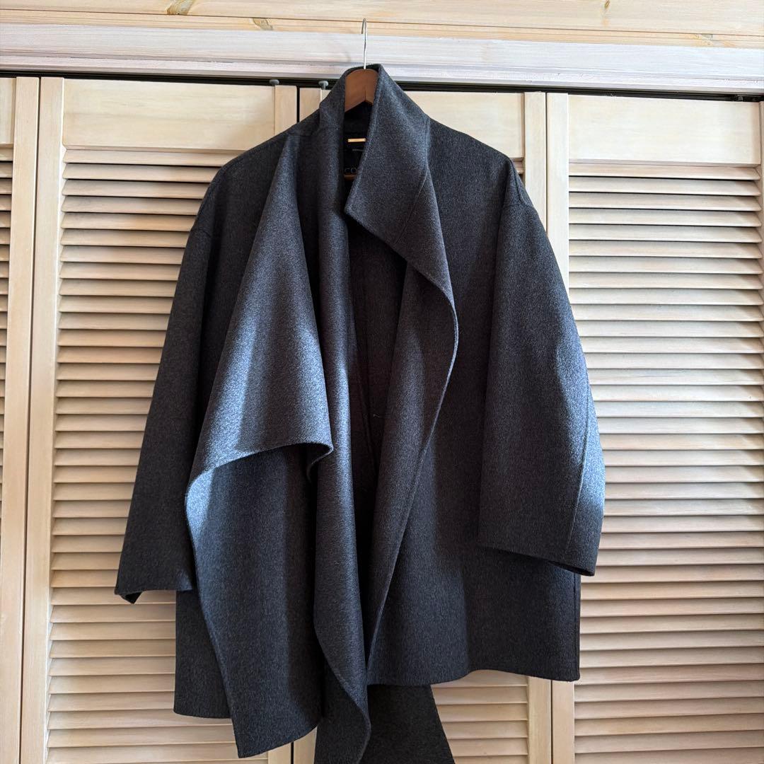 新品未使用＜conte＞リバー ストールコート