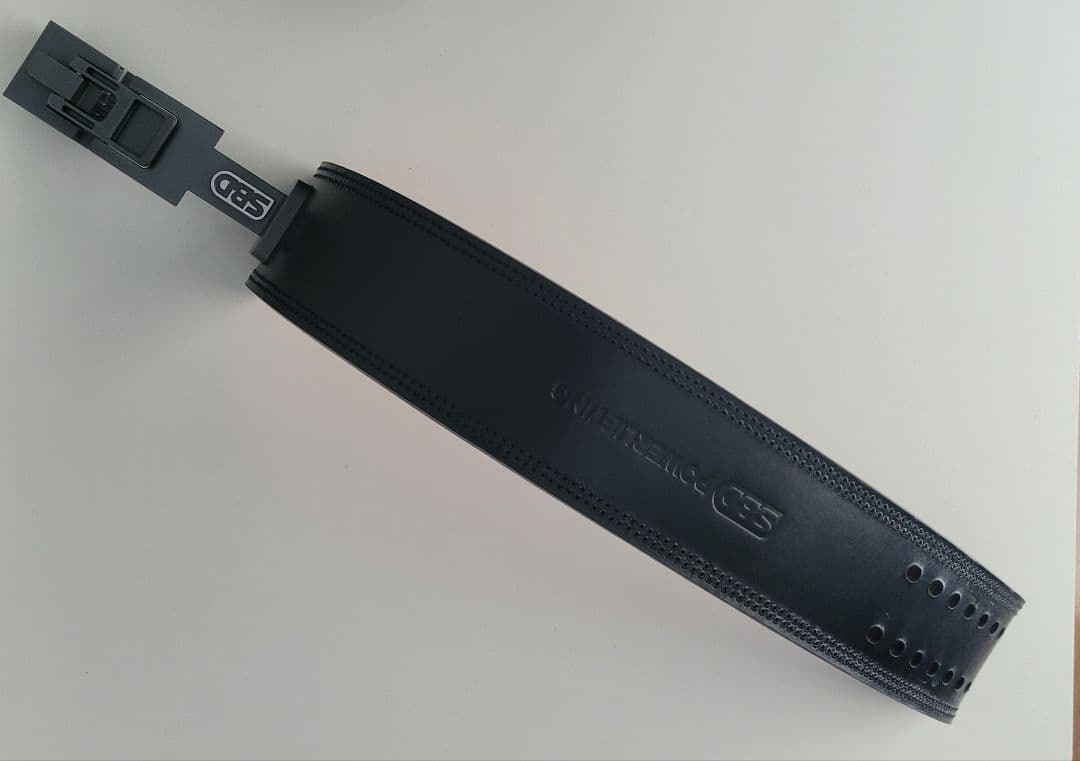 SBD パワーベルト 黒/赤　Sサイズ