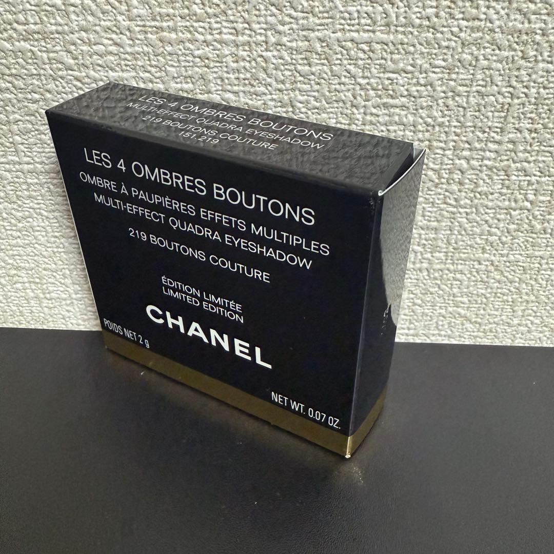 ❗️最終値下❗️CHANEL 特別限定品　レ キャトル オンブル ブトン 219