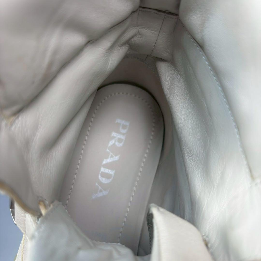 PRADA プラダ　ハイカットスニーカー　37 1/2