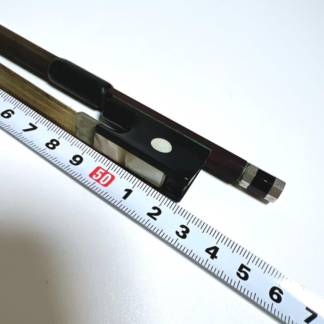 張り替え不要】ARCHET バイオリン弓 1/4 アルシェ フェルナンブコ