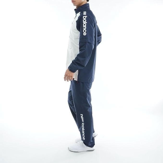 C3新品 4 ニューバランス ゴルフ メンズレインウェア セットアップ 1 上下