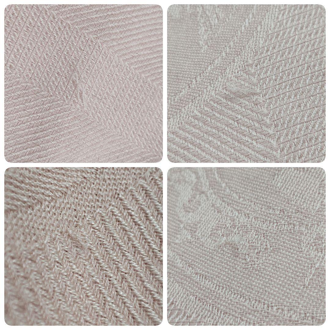 未使用　HERMES《ニュー・リブリス》ストール　カシミヤ　シルク　76×200