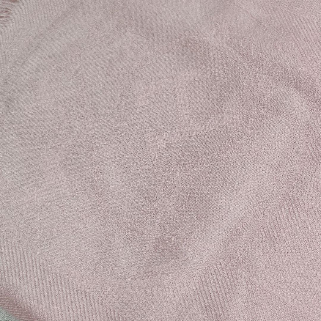 未使用　HERMES《ニュー・リブリス》ストール　カシミヤ　シルク　76×200