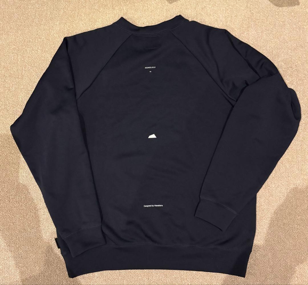 サルベージパブリック コレパ 裏起毛スウェット ネイビー L