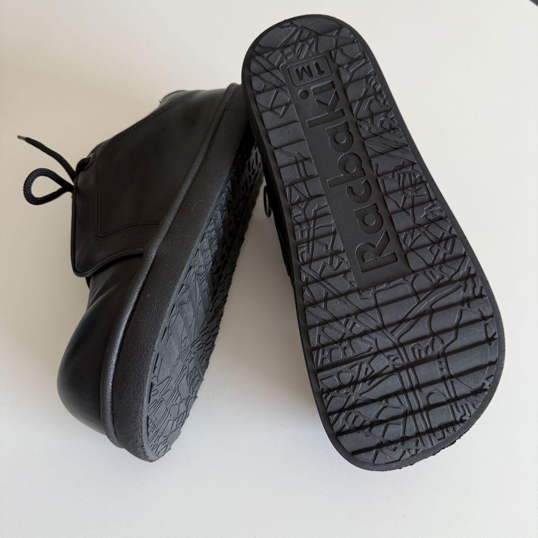 ラクバキ　Racbaki コートスニーカー 黒 M