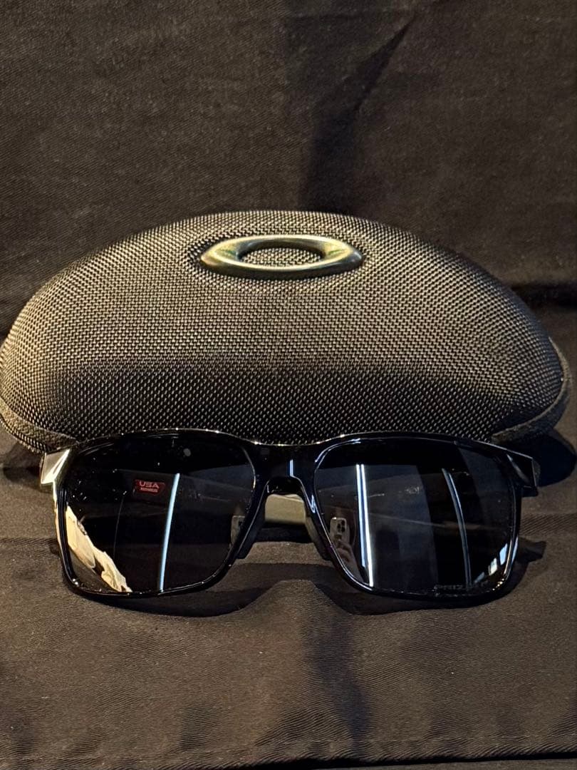 パパ★Oakleyブラックサングラス