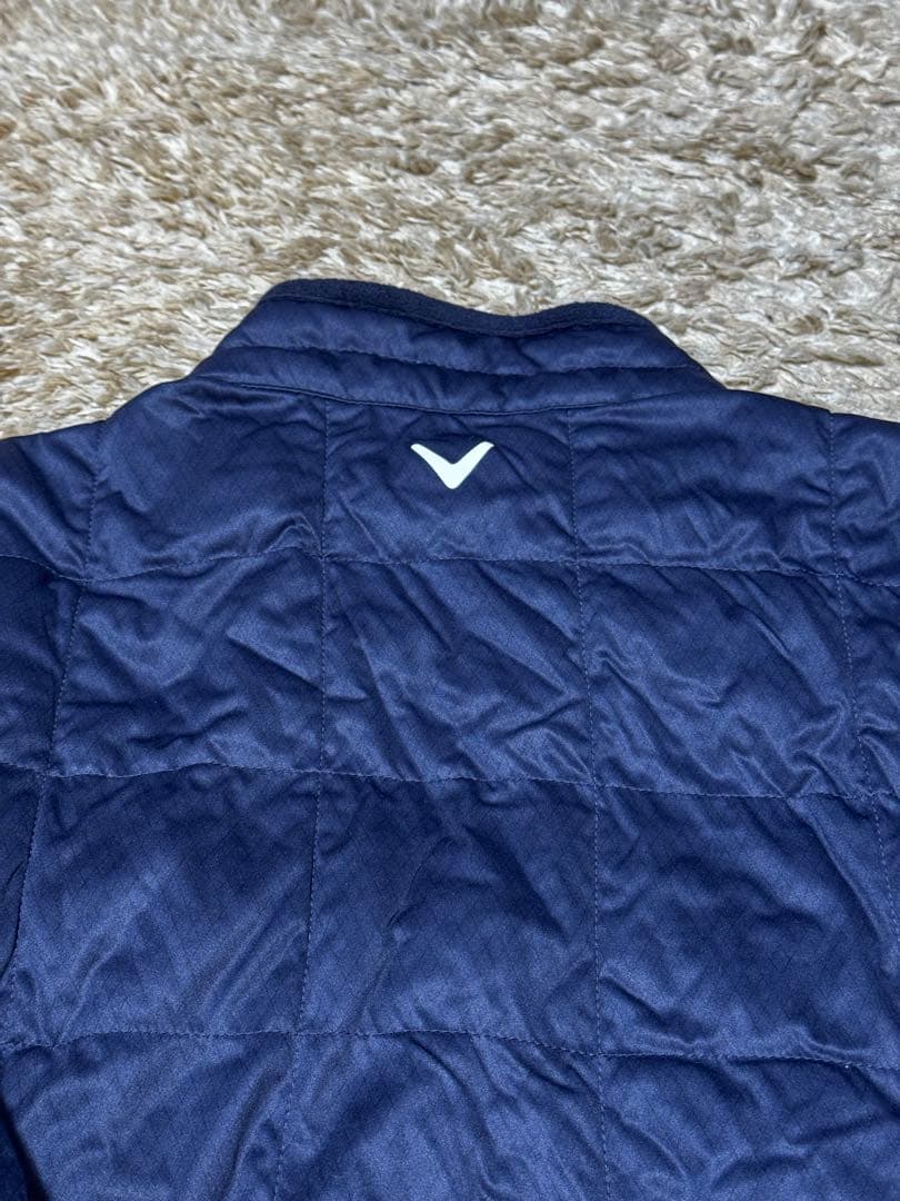 【美品】Callaway キャロウェイ メンズ ゴルフウェア 中綿ジャケット