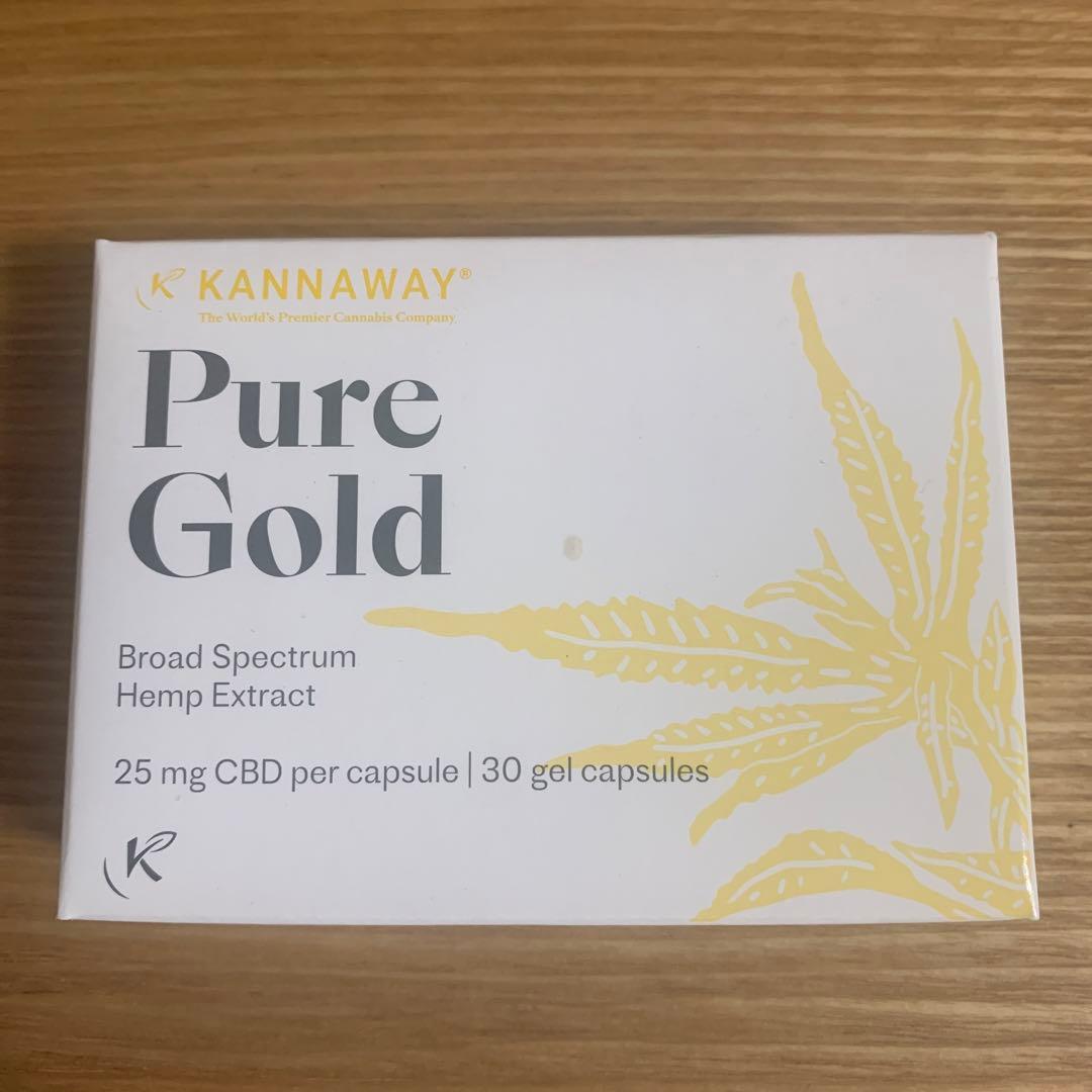 最 安値 価格ダイエット・健康 - kannaway PureGold 30 gel capsules