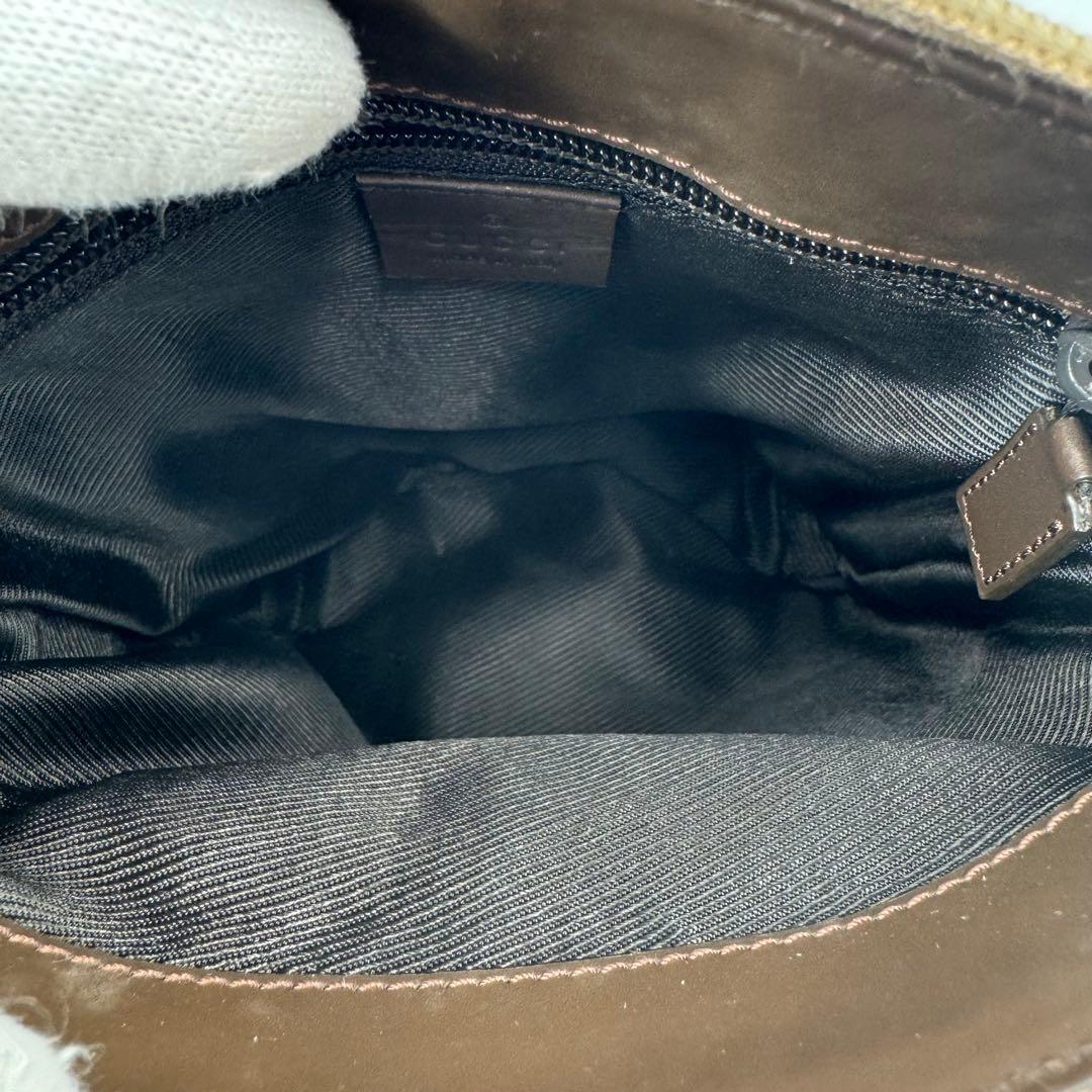 グッチ ショルダーバッグ サコッシュ GG キャンバス