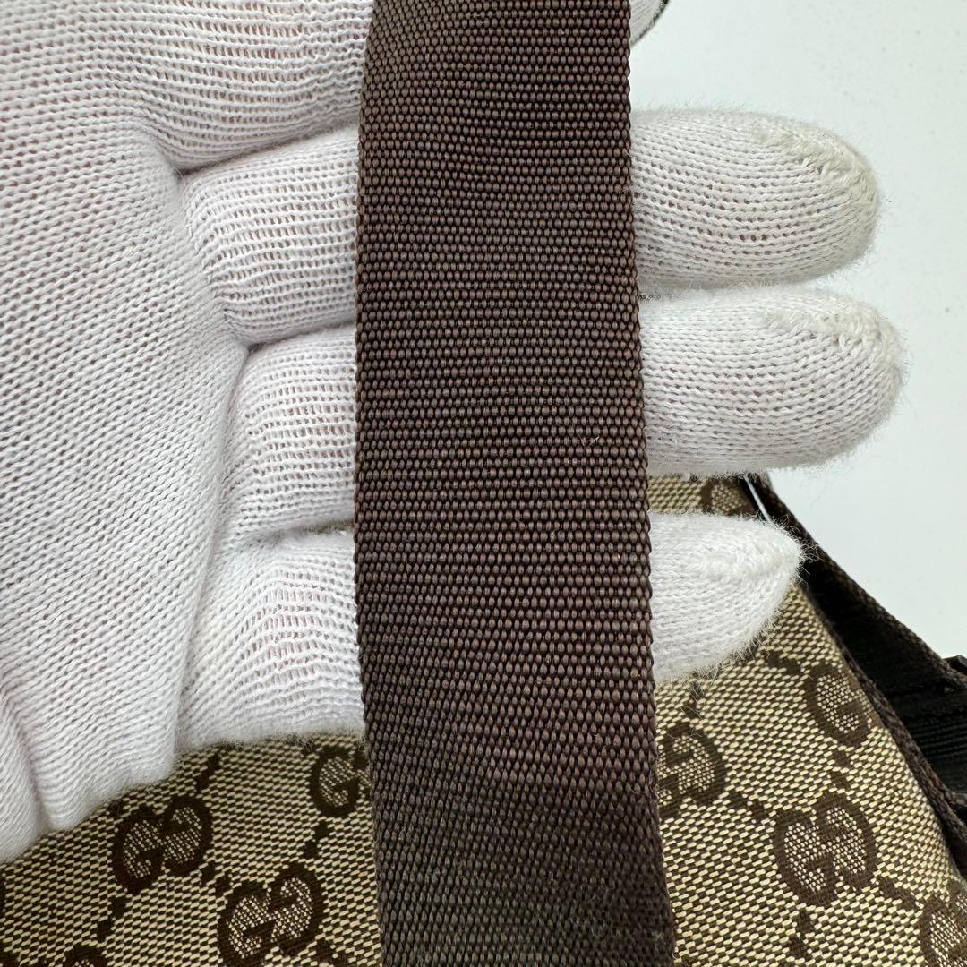 グッチ ショルダーバッグ サコッシュ GG キャンバス