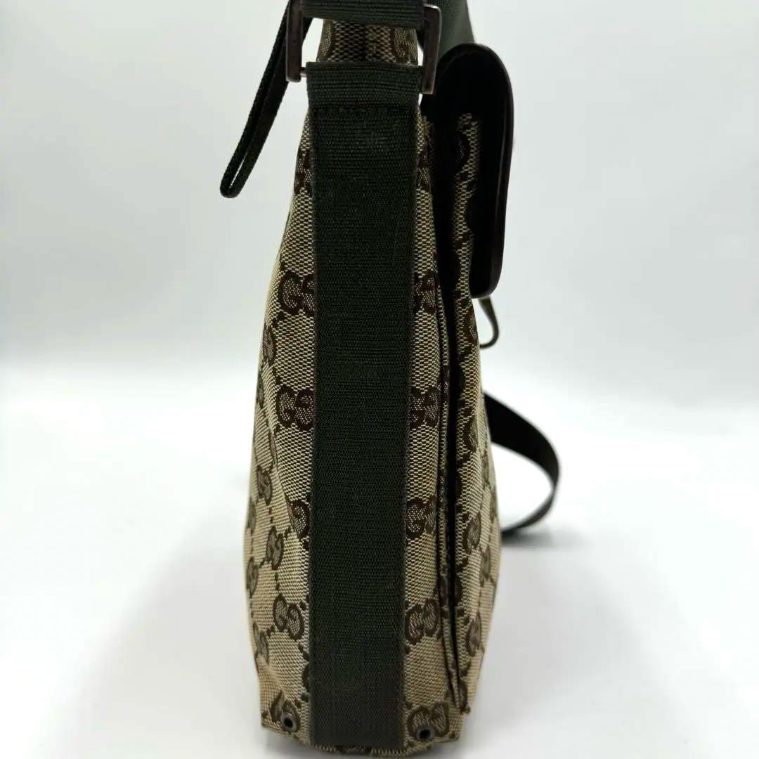 グッチ ショルダーバッグ サコッシュ GG キャンバス