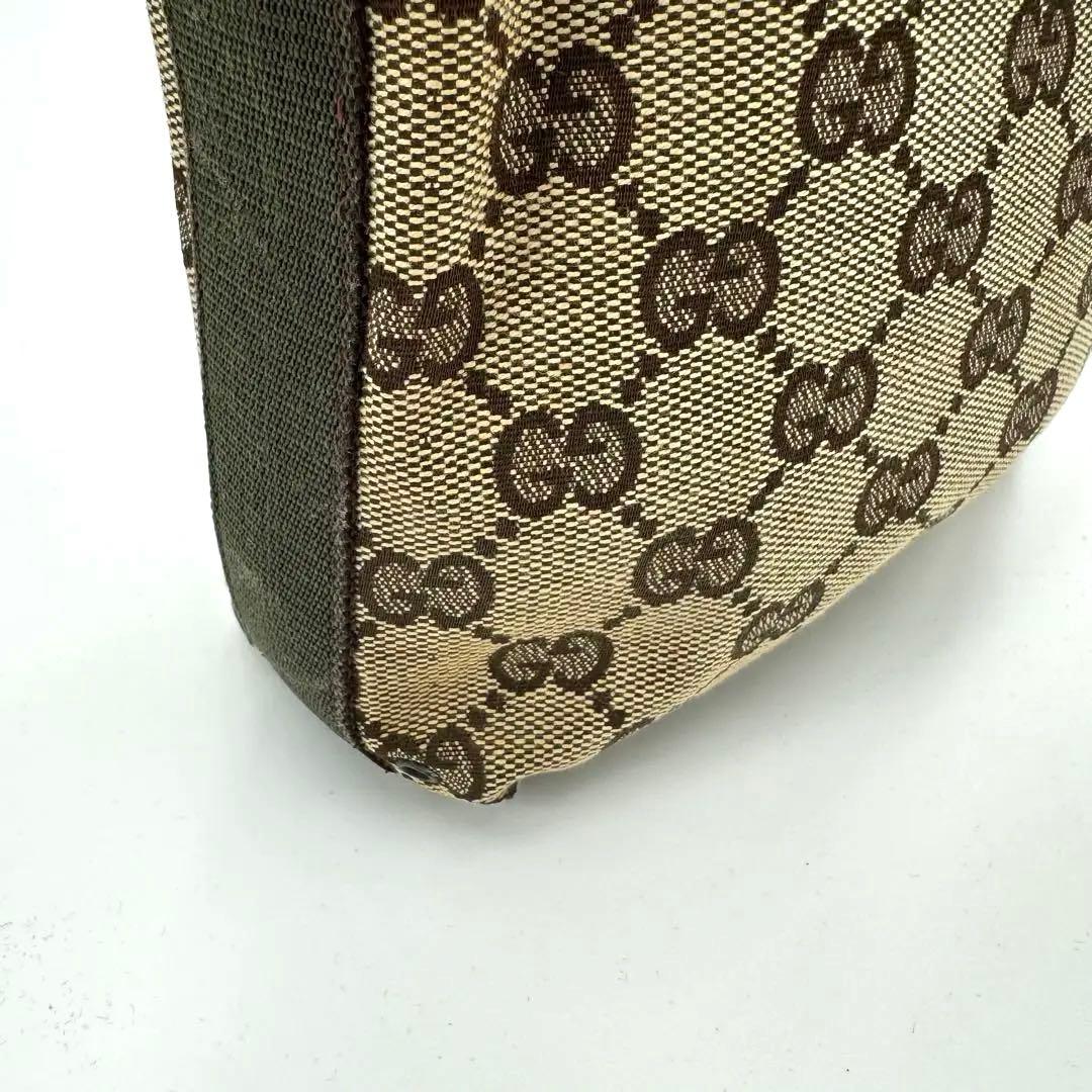 グッチ ショルダーバッグ サコッシュ GG キャンバス