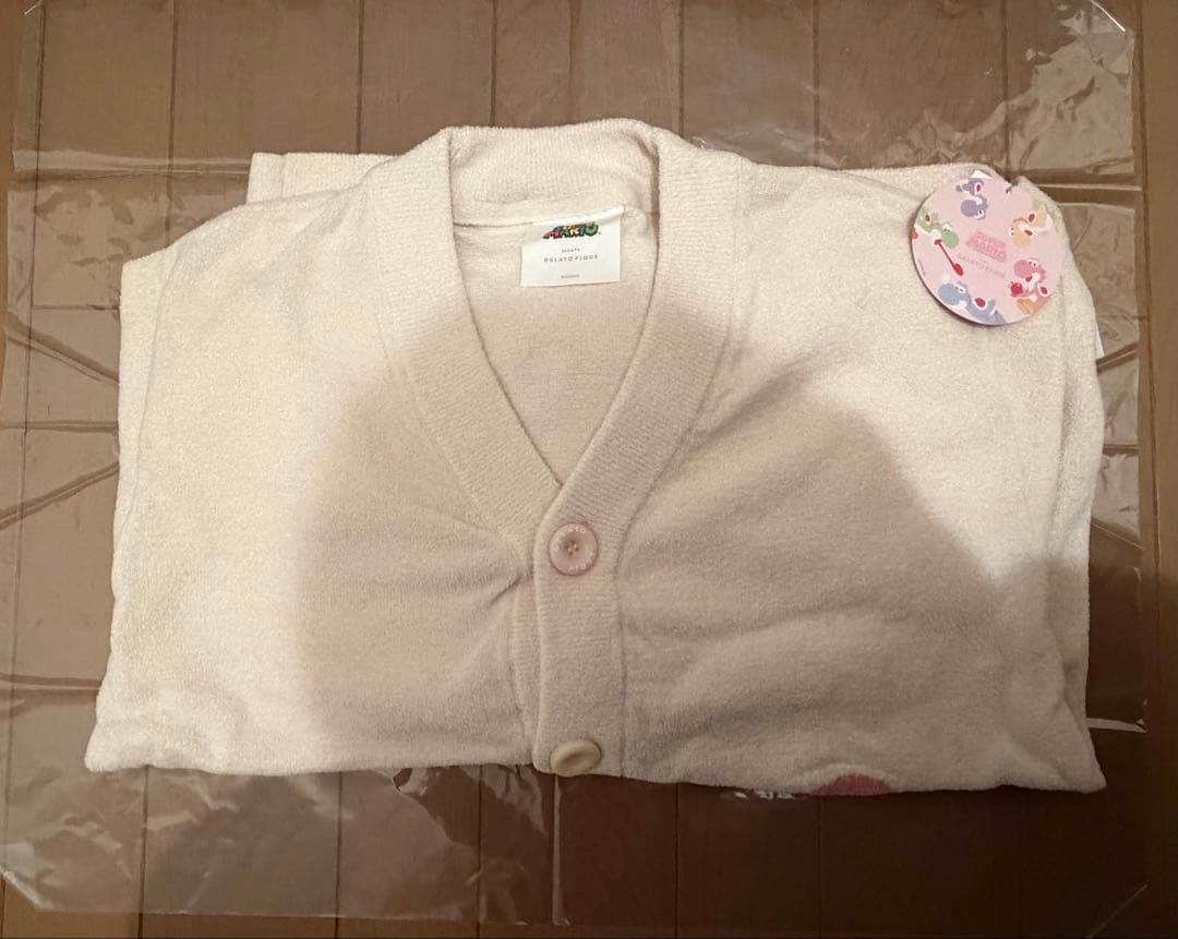 ジェラートピケ キノピオ カーディガン マリオ ユニセックスM L 定価