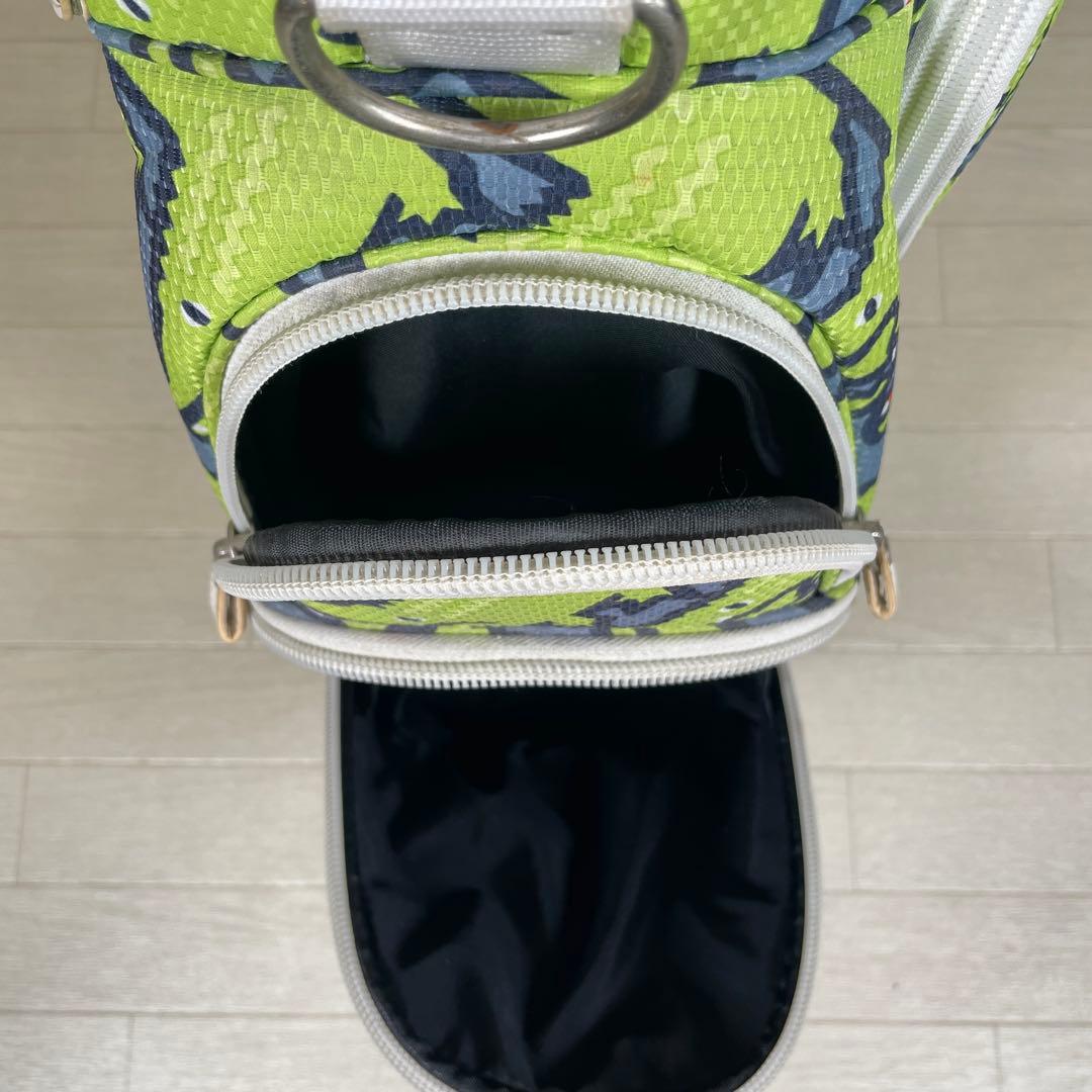 希少 パーリーゲイツ PEARLY GATES ワニ柄 キャディバッグ スタンド