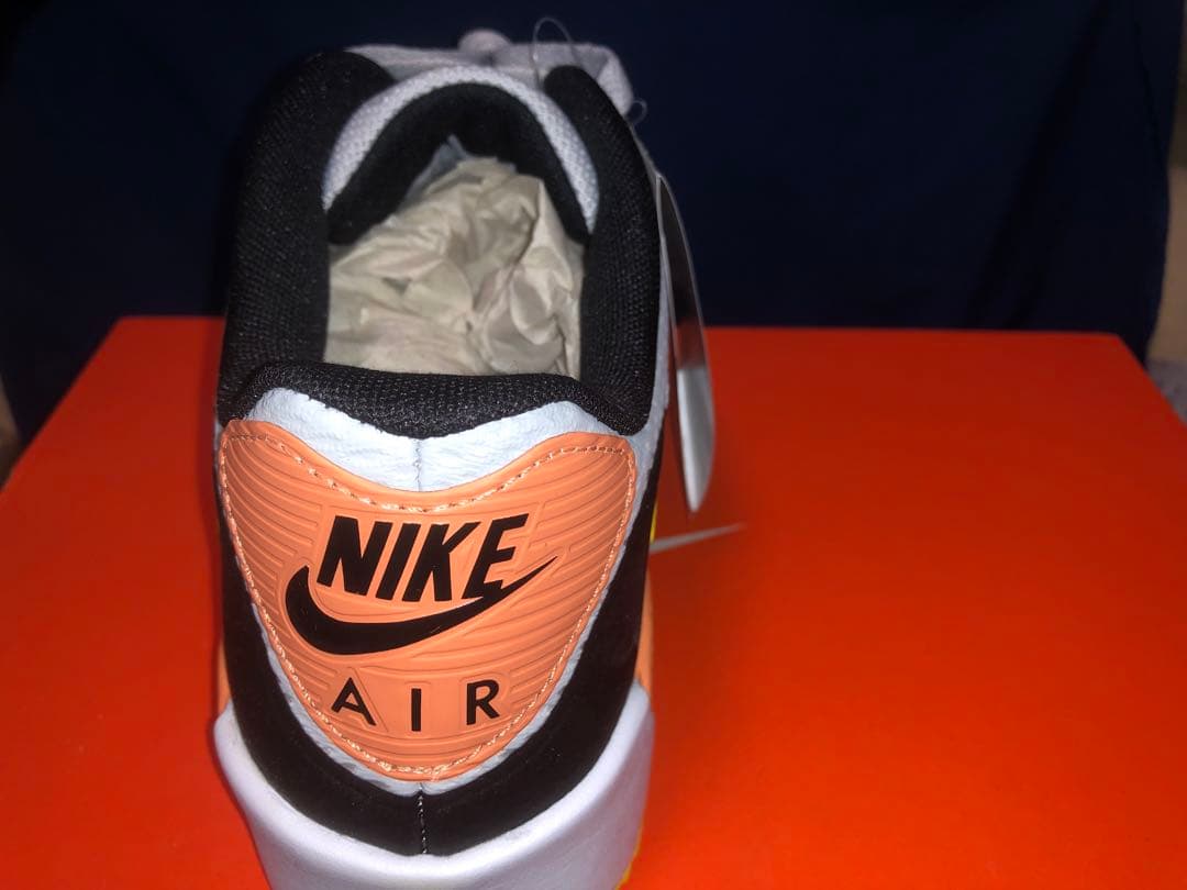 Nike Air Max 90 Gグレー/イエロー/オレンジ