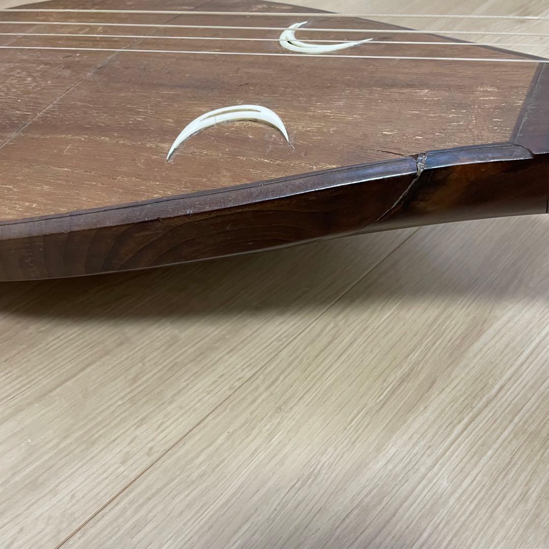 こ*こ様 筑前琵琶　4弦　バチ付き