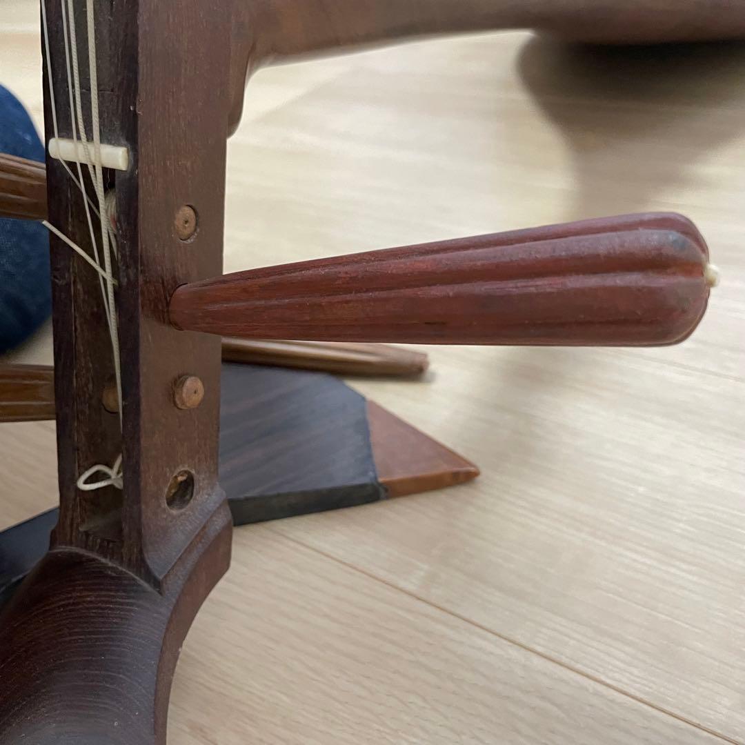 こ*こ様 筑前琵琶　4弦　バチ付き