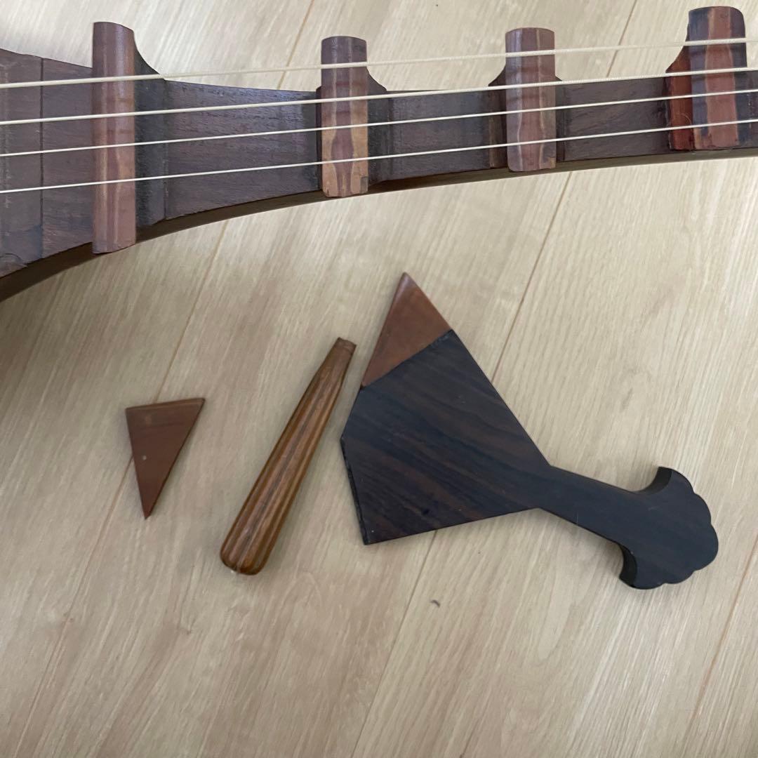 こ*こ様 筑前琵琶　4弦　バチ付き