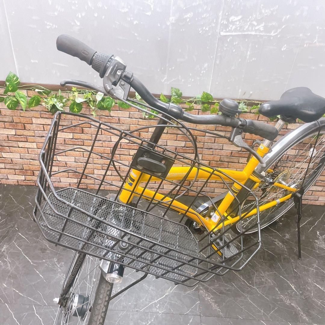 【52】一般車 シティー車 REGAFFINO イエロー 26インチ