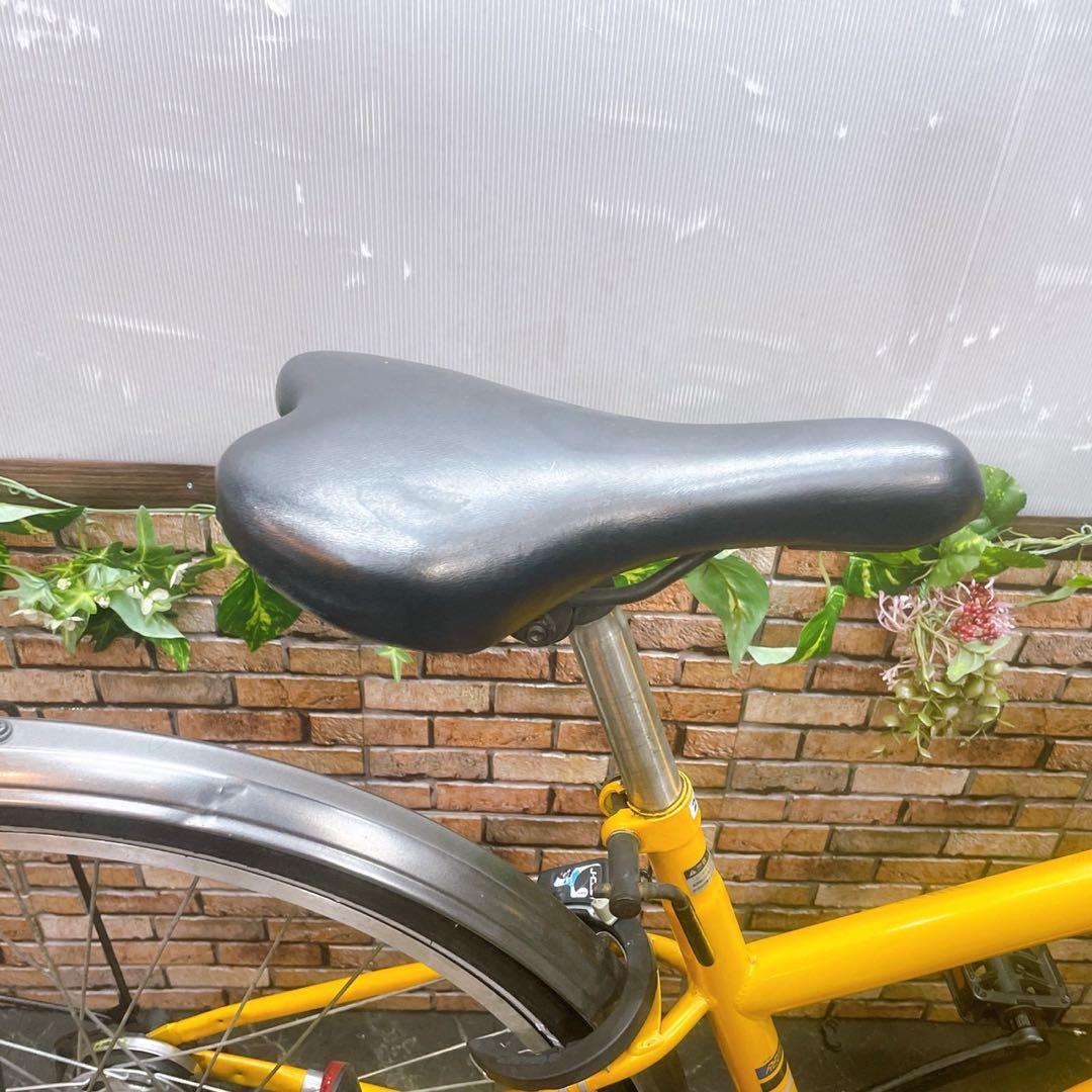 【52】一般車 シティー車 REGAFFINO イエロー 26インチ