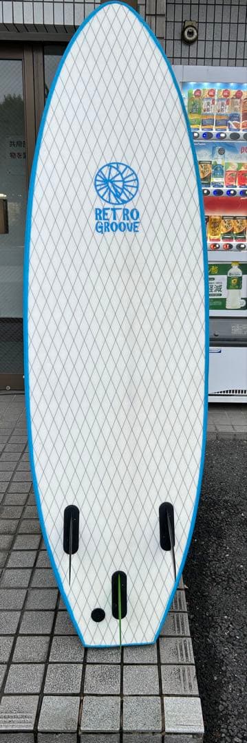 引き取り限定 東京都福生市 RETRO GROOVE ソフトボード 約 6ft