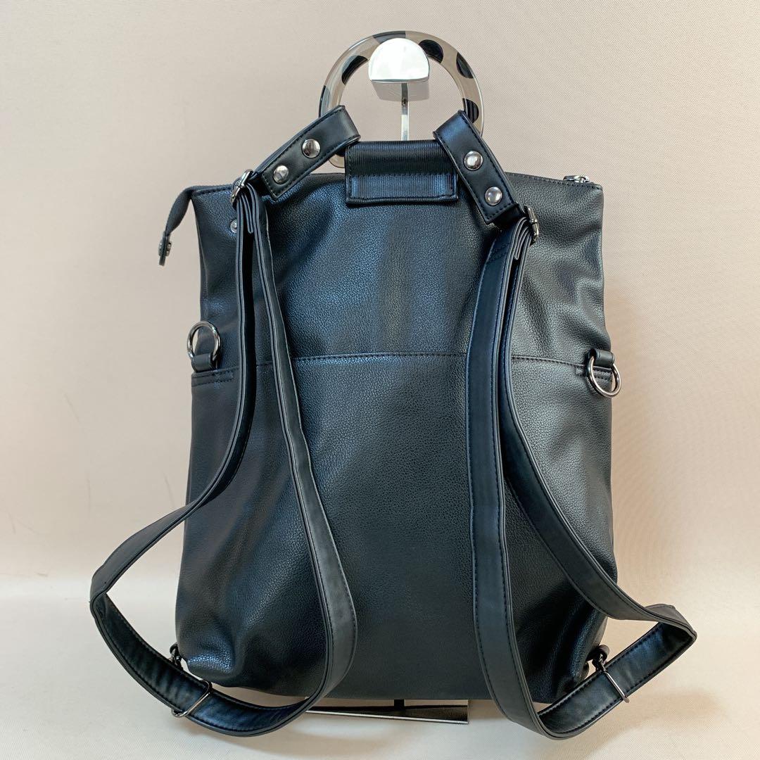 ear PAPILLONNER イアパピヨネ Dリュックマルチウェイバッグ　黒