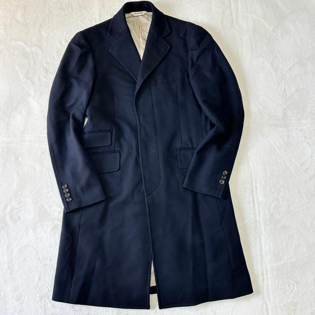 現行 定価16万 ポールスチュアート ヘリンボーンツイード チェスター