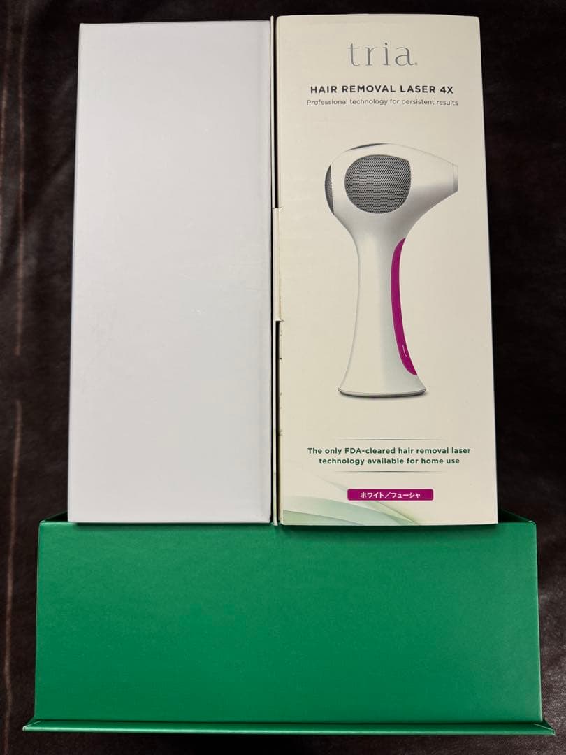 美品tria トリア パーソナルレーザー脱毛器 4X 2022年製 即購入可