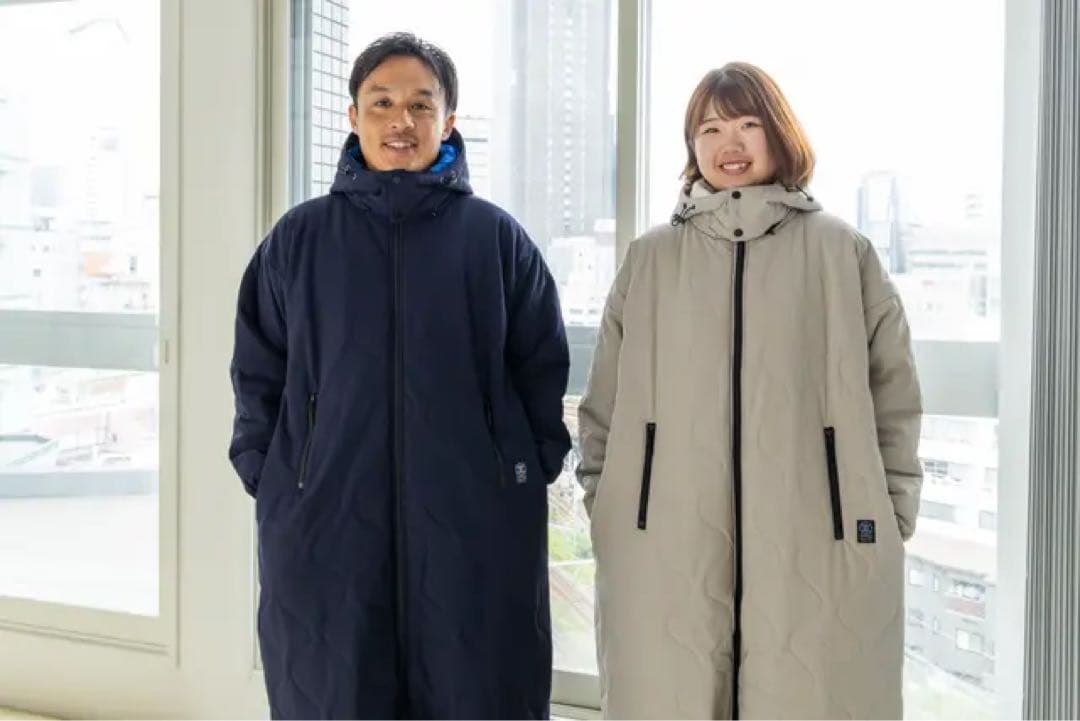 モモンガ4 着る寝袋 M ネイビー