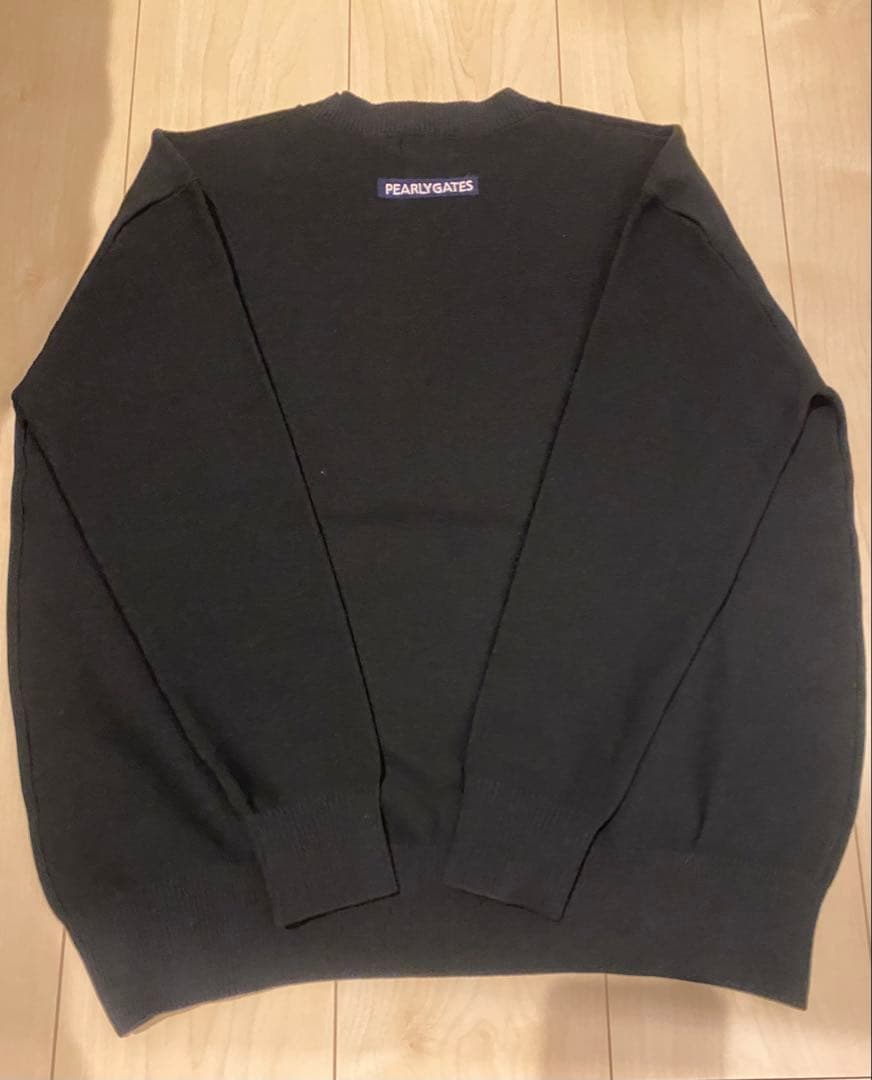 PEARLY GATES パーリーゲイツ 長袖 ニットセーター ダイヤ刺繍