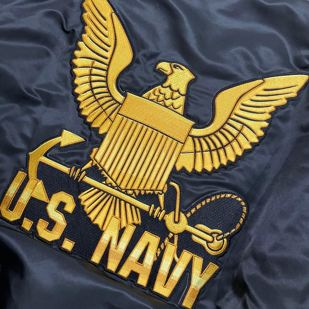 ALPHA INDUSTRIES MA-1 フライトジャケット ワッペンカスタム - メルカリ