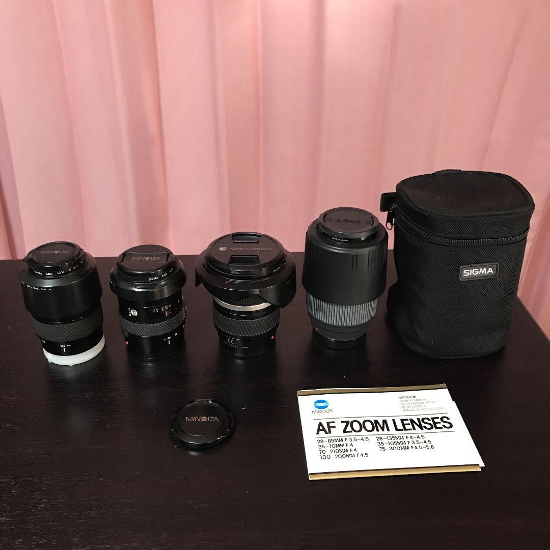 コニカミノルタ用ズームレンズ　αシリーズ対応