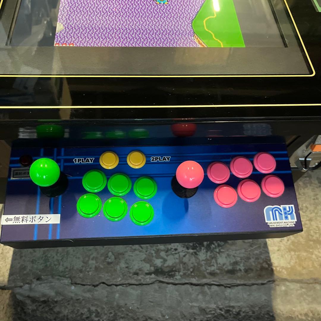 動作品 アーケードゲーム機 レストアハーフ筐体 1420種類搭載　2016年製